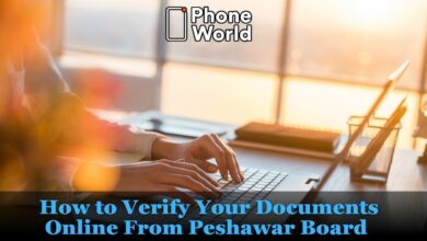 How to Verify Your Documents Online From Peshawar Board
