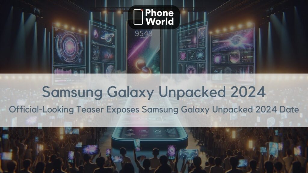 Samsung Galaxy Unpacked 2024 Date Revealed in Teaser Leak