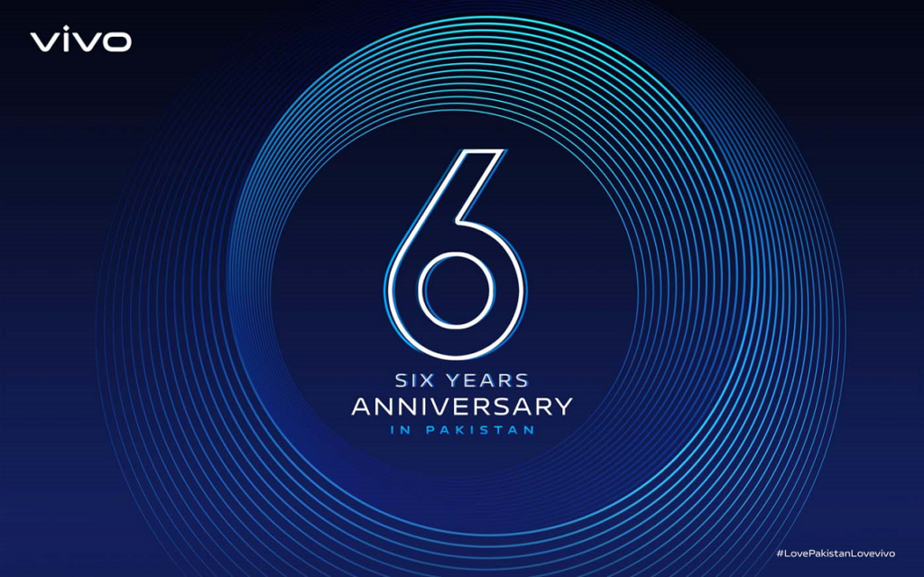 vivo as it proudly celebrated its 6th anniversary in Pakistan. 