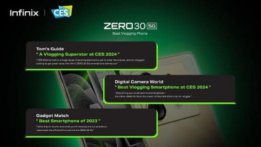 Infinix ZERO 30 5G garners significant recognition