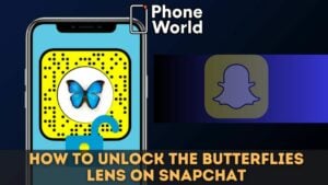 unlock butterflies lens