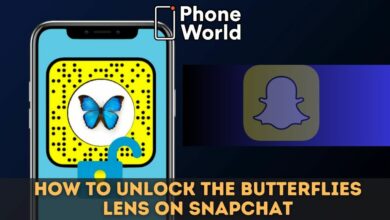 unlock butterflies lens