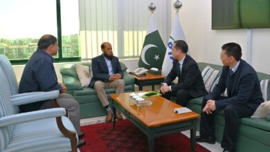 Mr. Huo Junli, CEO ZONG, Visits Chairman PTA to discuss the future of Telecom in Pakistan