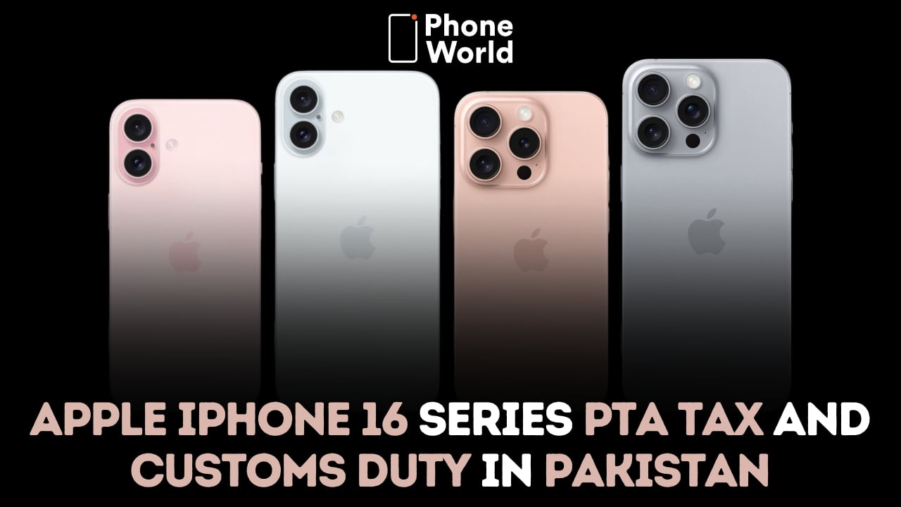 Apple iPhone 16 PTA Tax