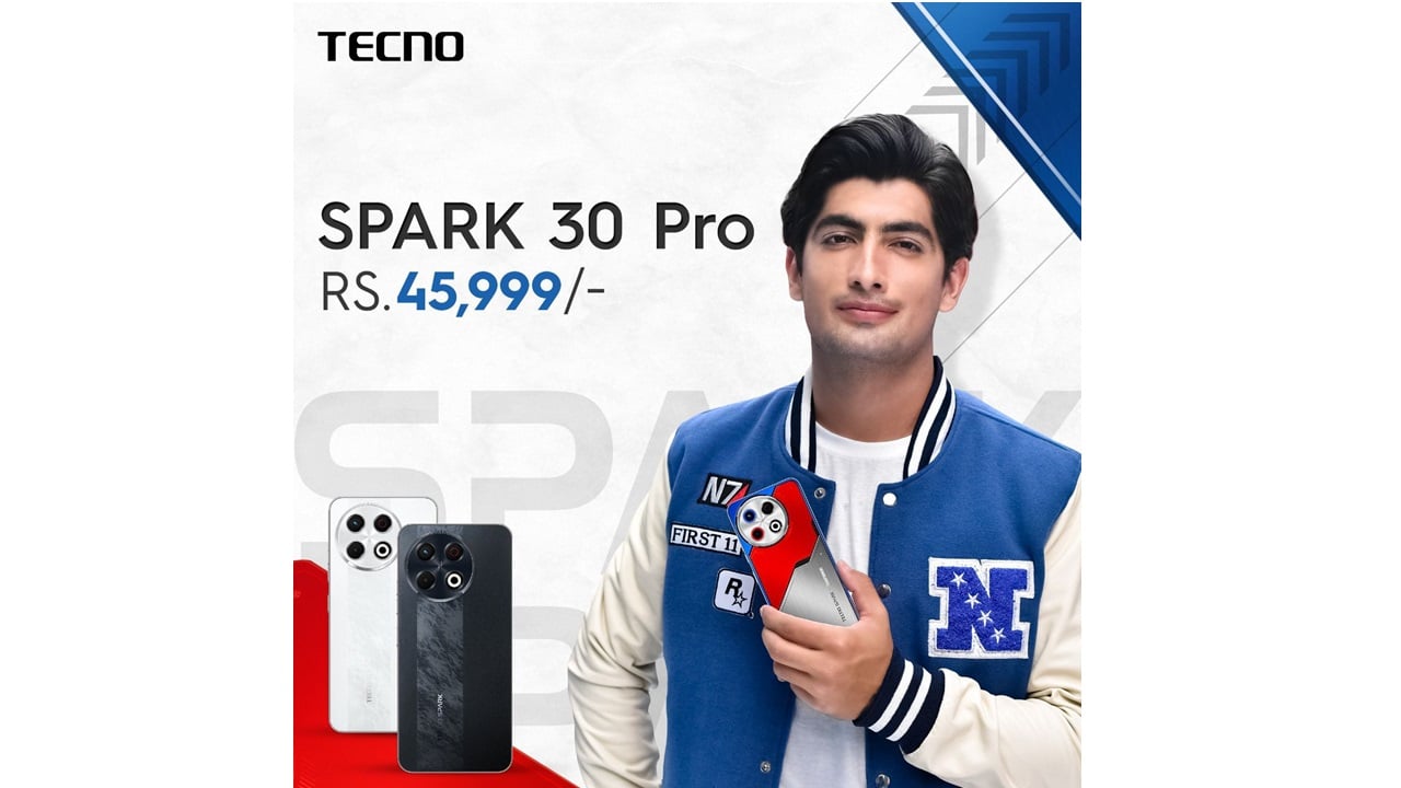 Naseem Shah Returns as the Face of the Transformer-Inspired TECNO SPARK 30 Pro