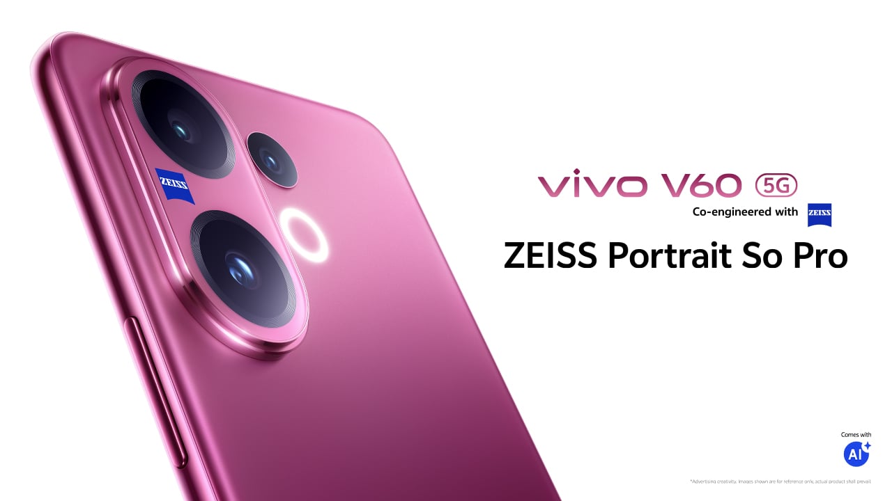 vivo V60 5G Berry Purple Edition