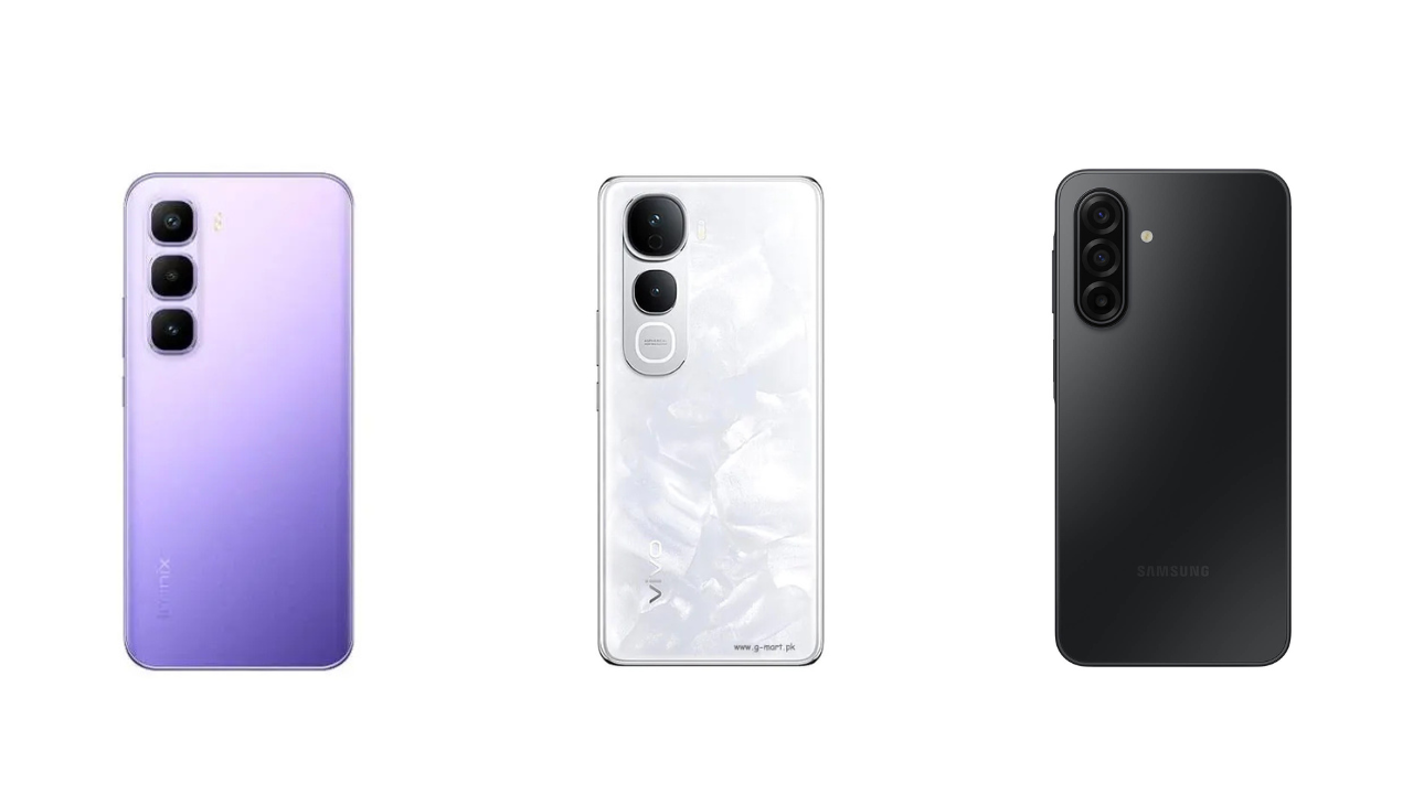 Vivo Y400 vs Infinix Hot 60 Pro Plus vs Samsung Galaxy A17 comparison