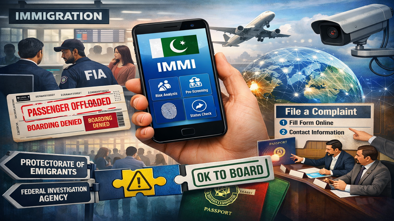 Pakistan Plans IMMI App as Passenger Off-Loadings Jump to 66,000 in One Year