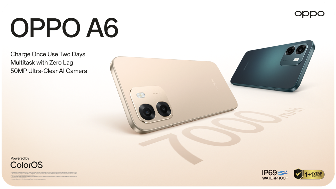 OPPO A6 4G Launches in Pakistan: Power That Lasts, Performance That Wins, Camera That Inspires