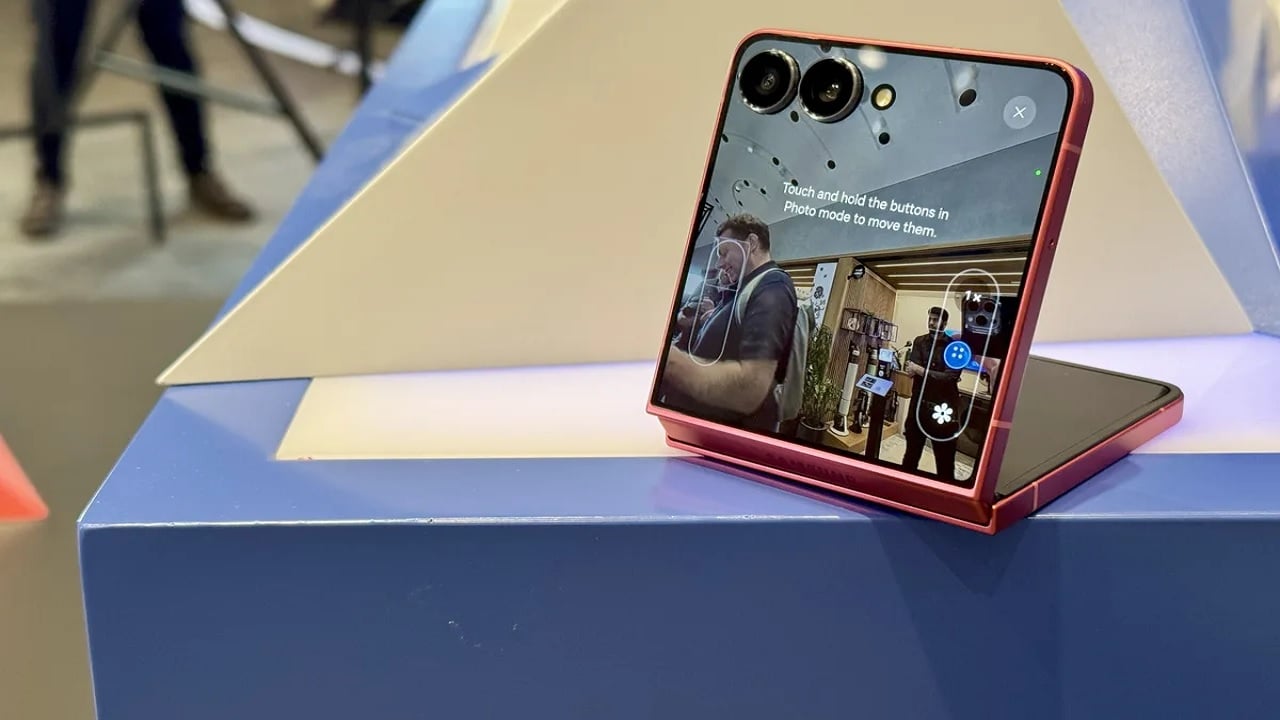 Two-Sided Flip Phone