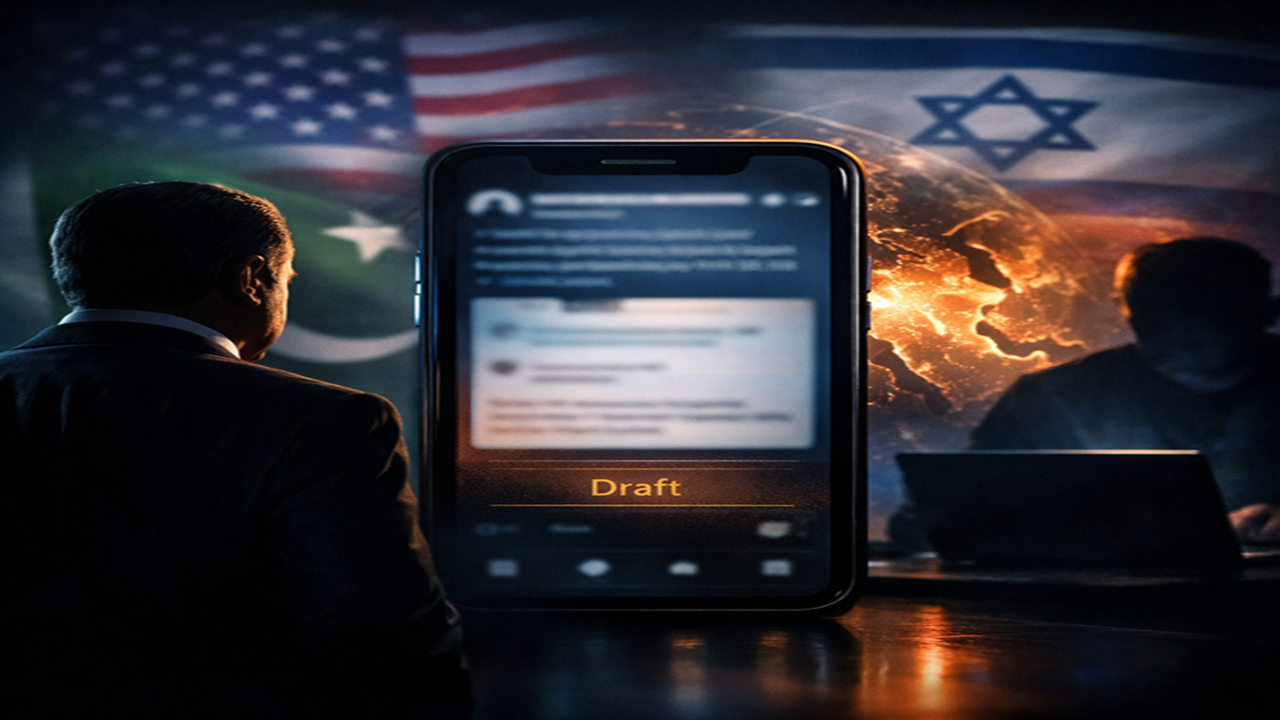 PM Sharif’s X Post to Trump Likely Not From His Office, May Have Been Drafted by US or Israel