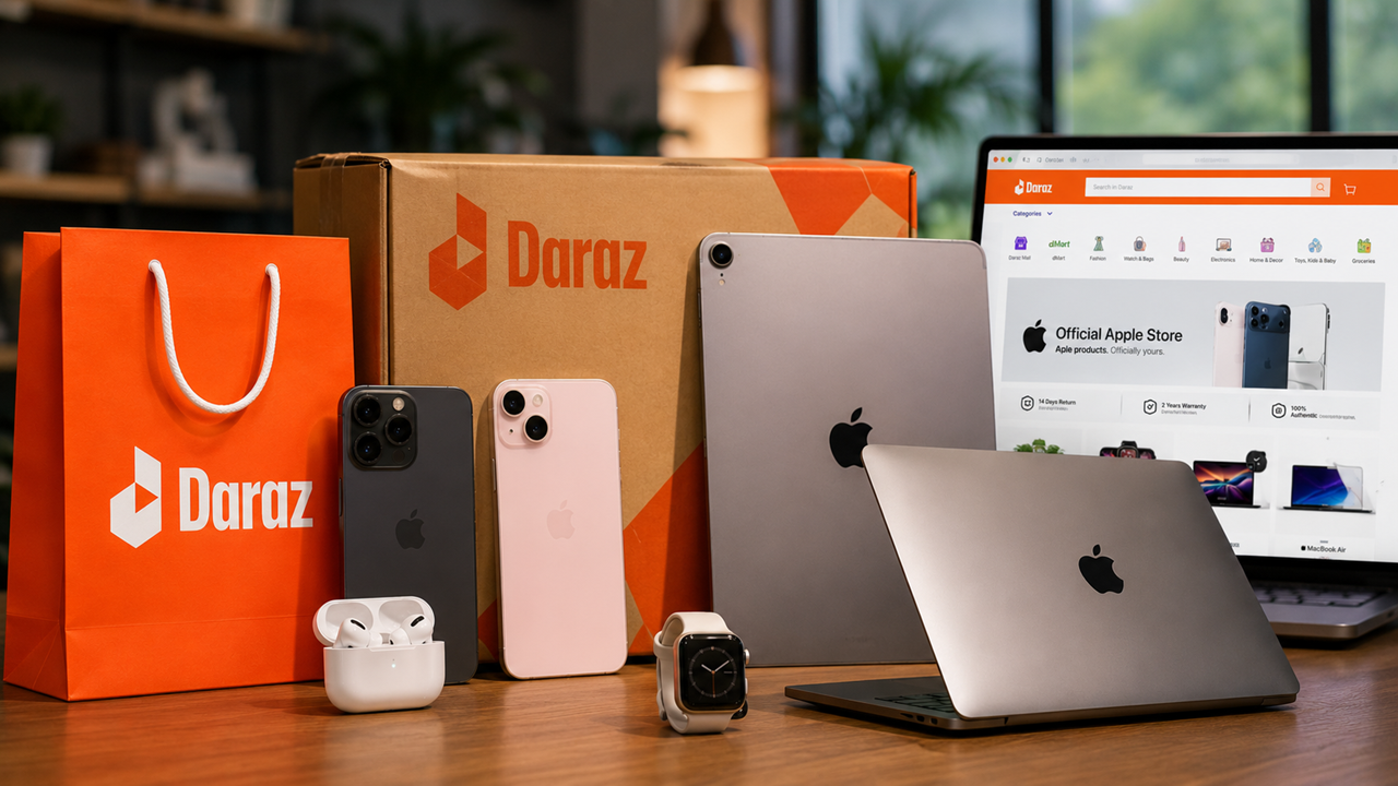 Apple Officially Launches on Daraz With iPhone Installment Plans, Fast Delivery & Warranty Support
