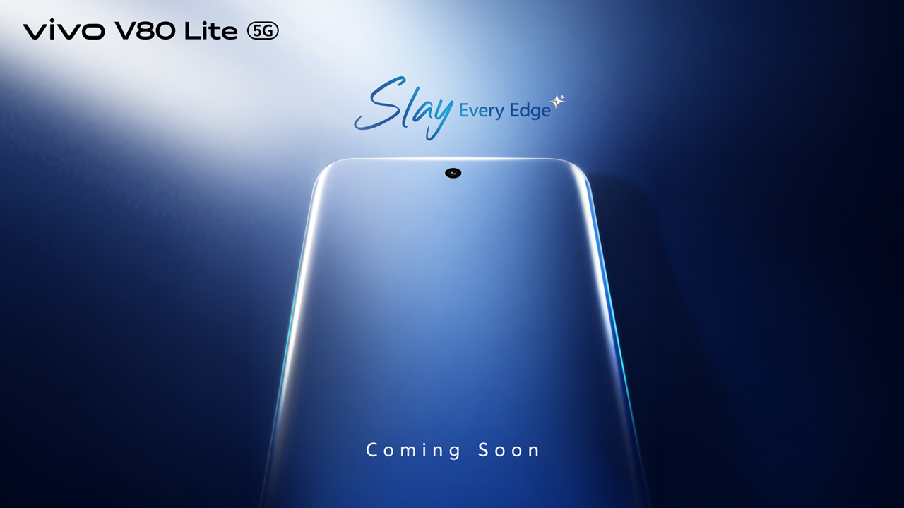 A Smoother Edge Is Coming: vivo V80 Lite Teases Curved Design and Turbo Performance in Pakistan